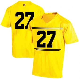 Men's Maryland Terrapins Eli Mason Football Jersey - Game Gold
