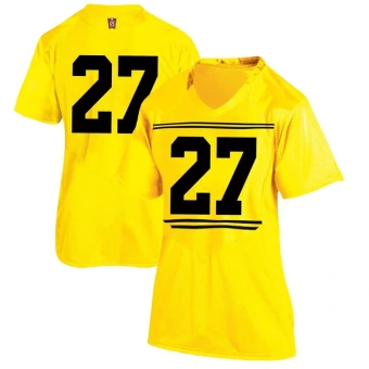 Women's Maryland Terrapins Eli Mason Football Jersey - Game Gold