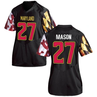Women's Maryland Terrapins Eli Mason Football Jersey - Replica Black